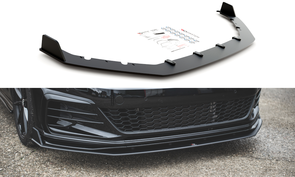 Maxton Design Robuste Racing Front Ansatz für VW Golf 7 GTI TCR