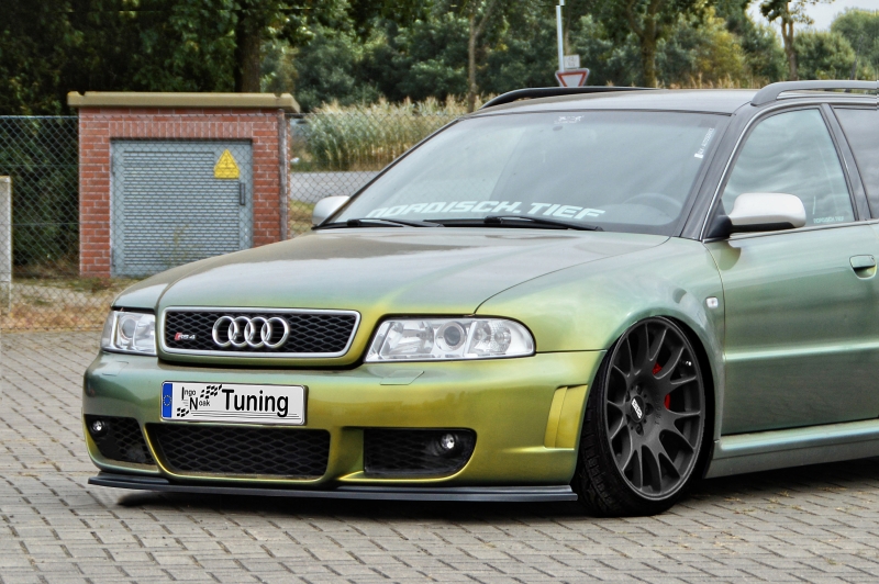Frontlippe, ohne S-Line Rieger Tuning passend für Audi A4 B8 ab 07