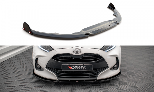 Maxton Design Front Ansatz V.1 +Flaps für Toyota Yaris Mk4