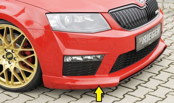 Rieger Spoilerlippe Skoda Octavia Rs 5e Combi 06 13 01 17 Bis Facelift Front Combi Octavia Rs 5e Skoda Rieger Tuning Shiny Dept Der Onlineshop Fur Tuning Und Styling Parts